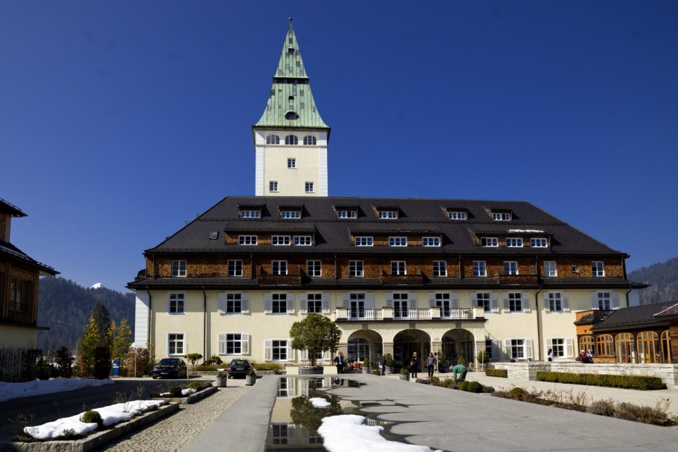 Klais: G7-Tagungshotel Schloss Elmau