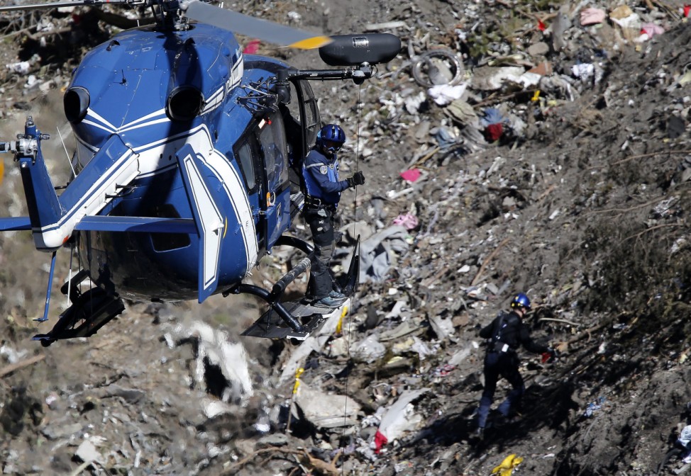 Germanwings A320 crashes over French Alps