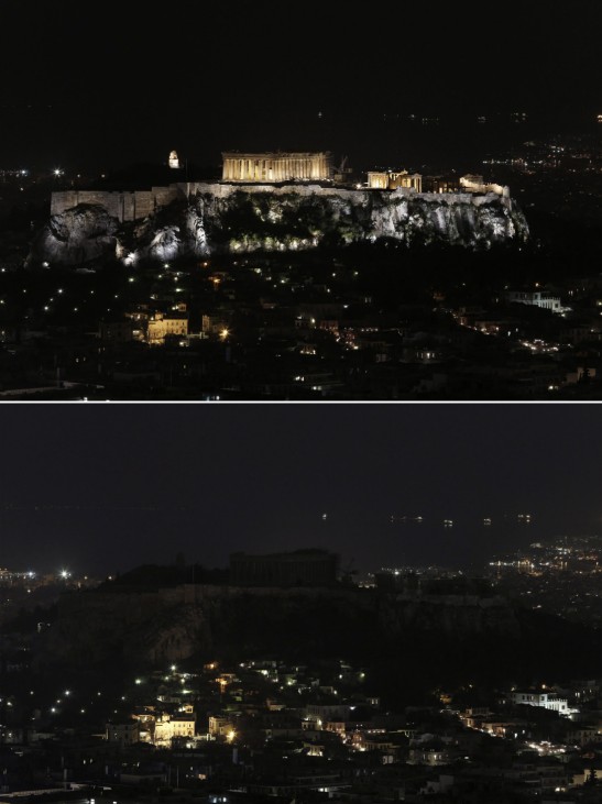 Earth Hour in Greece
