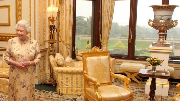Queen auf Schloss Windsor