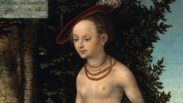Lucas Cranach Venus mit Amor als Honigdieb Kronach