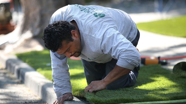 Californians Turn To Artificial Lawns During Major Drought