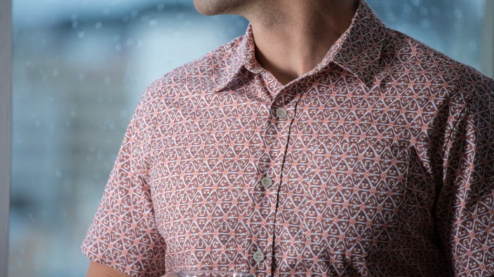 Betabrand: Poo Emoji Button-Up Shirt