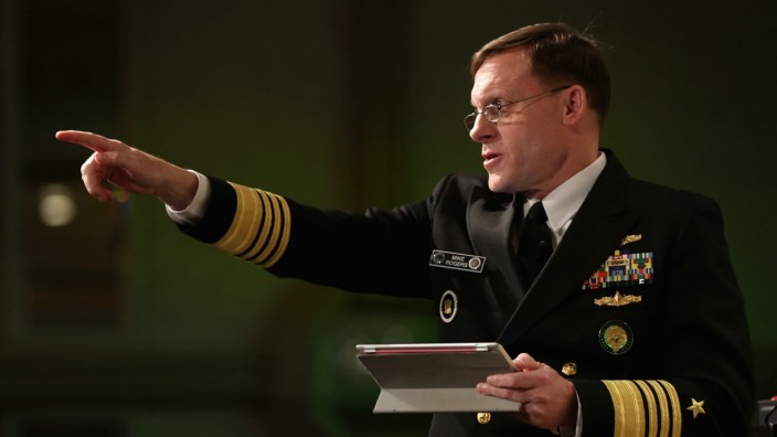 NSA-Direktor Michael Rogers beim Cybersecurity-Kongress in Washington.