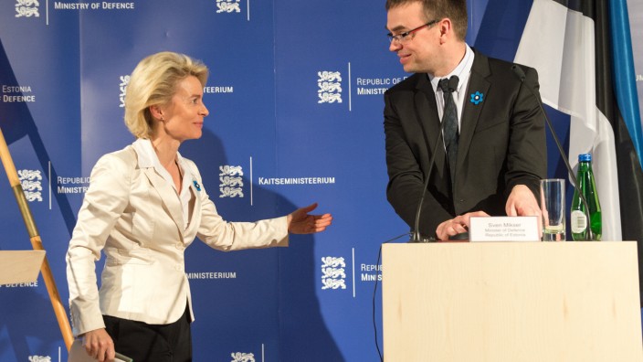Ursula von der Leyen (CDU) in Estland