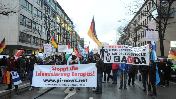 Bagida Demonstration in München, 2015
