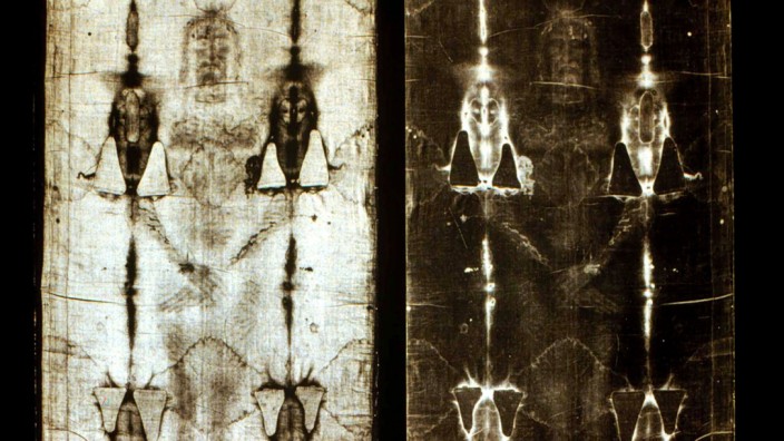 File photo of the Shroud of Turin