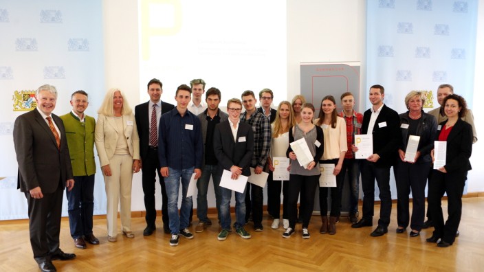 P-Seminar-Preis 2015; P-Seminarpreis für Kirchseeoner Gymnasiasten
