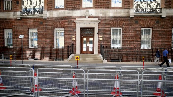 Preparations At The Lindo Wing Ahead Of The Birth Of The Duke And Duchess Of Cambridge's Second Child