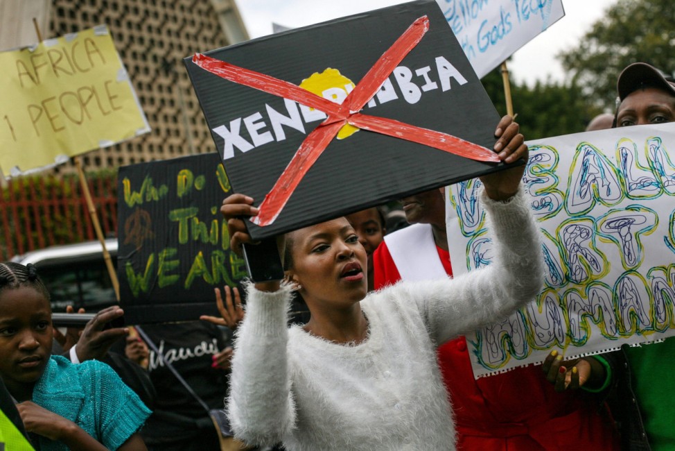 Anti Xenophobia march in Johannesburg
