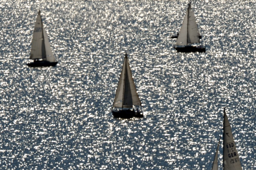 Segelboote auf dem Tegernsee
