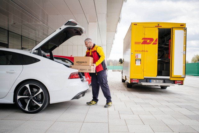 Amazon, Audi und DHL testen Zustellung in Kofferraum