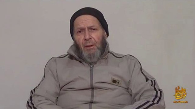American hostage Warren Weinstein is shown in this image captured from an undated video courtesy of SITE Intelligence Group
