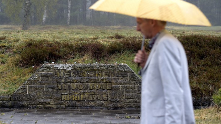 Germany Commemorates Bergen-Belsen Concentration Camp Liberation 70th Anniversary