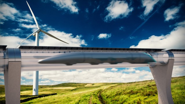 Erste Hyperloop Rohrbahn wird in Kalifornien gebaut
