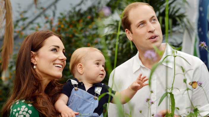 Prinz William, Herzogin Catherine und Prinz George erwarten das nächste Royal Baby