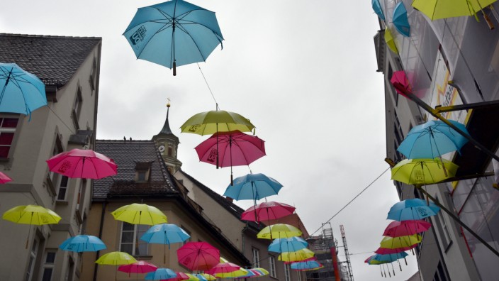 Schirme in Augsburg
