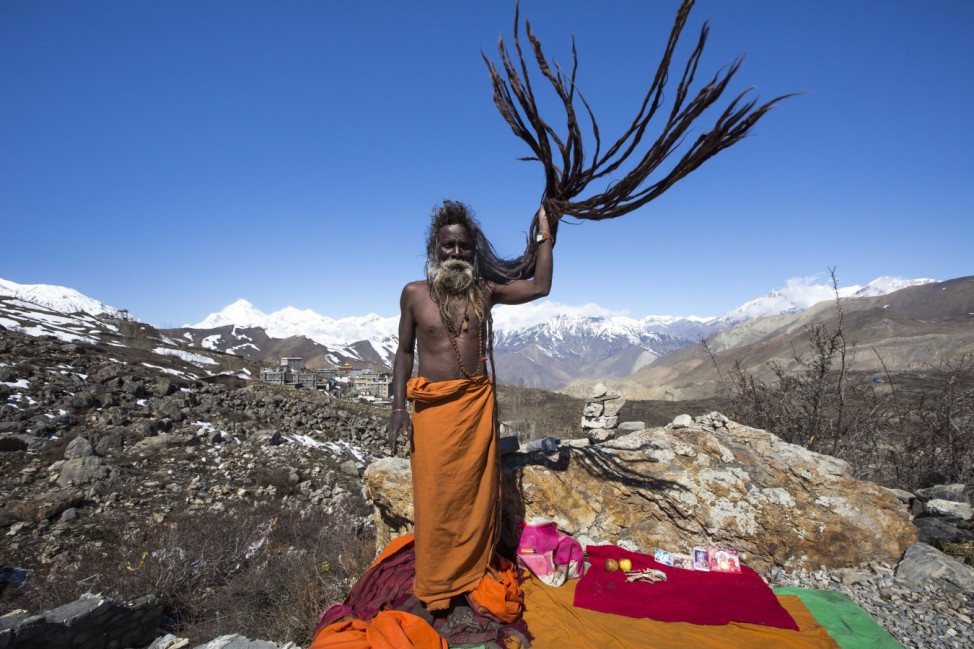 Muktinath, a sacred place for Hindhus and Buddhists