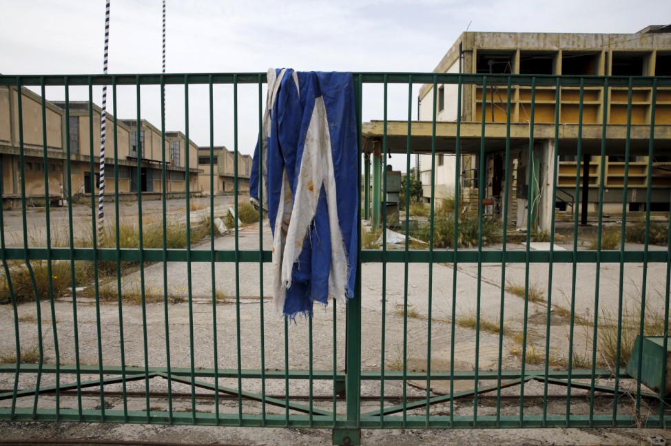 Wider Image: Ghost Factories Of Greece