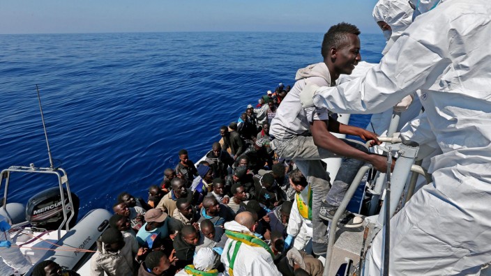 220 Flüchtlinge auf dem Mittelmeer gerettet