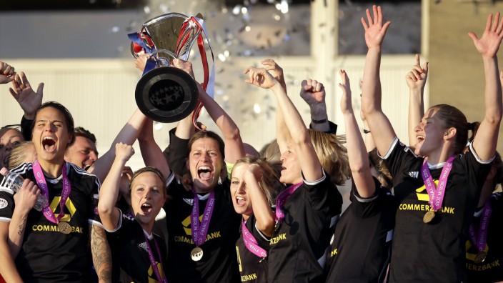 Champions League der Frauen: Frankfurter Jubel: Wieder ganz oben in Europa