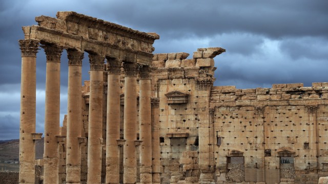 Tod des Chefarchäologen von Palmyra: Baal-Heiligtum in Palmyra