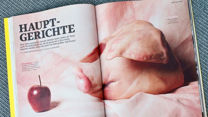 Inszeniertes Schlachten in Kochmagazinen: Ein Fleischmagazin für Hartgesottene: Die Beef legt Wert auf barocke Inszenierung.