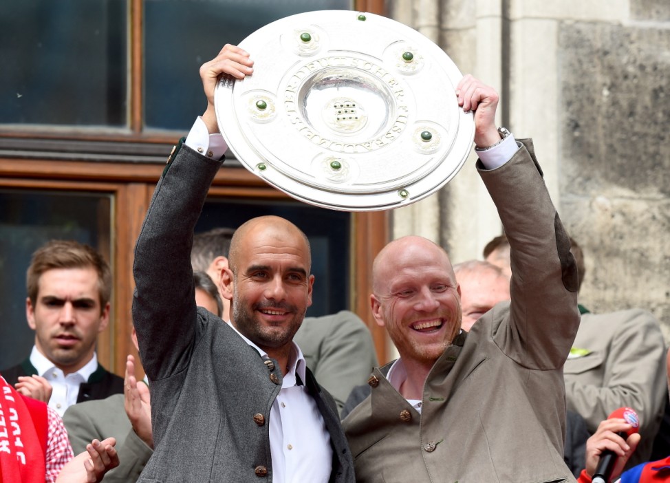 FC Bayern Muenchen Celebrate Winning The Bundesliga