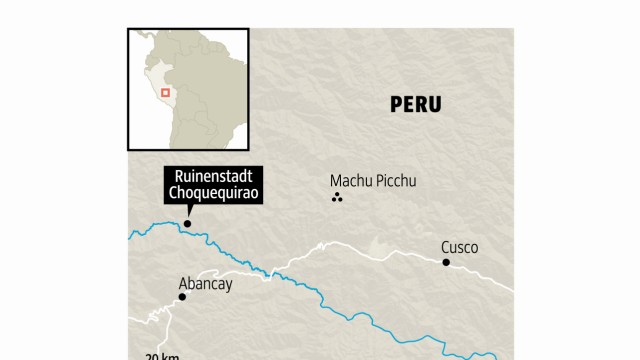 Inka-Stätte Choquequirao in Peru: undefined