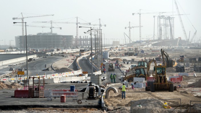WM-Baustellen in Doha
