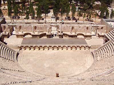 Amphitheater in der Altstadt von Amman, AP