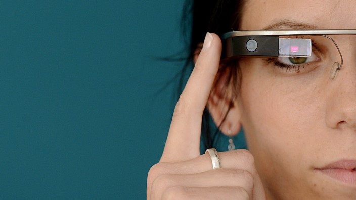 Favoriten der Woche: "Glasshole" mit Google Glasses.