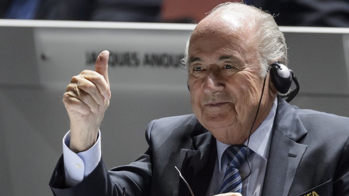 Fifa-Präsident: Immer noch da: Sepp Blatter.