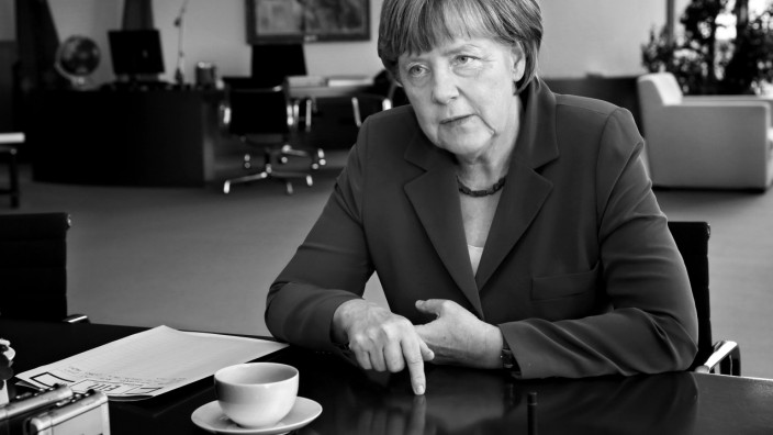 Angela Merkel im SZ-Interview