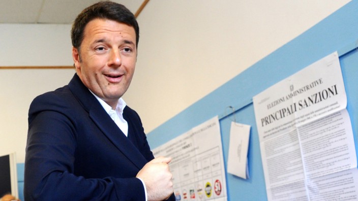 Wahl in Italien: Matteo Renzi hat gewählt - und mit ihm nur etwa 52 Prozent aller wahlberechtigten Italiener.