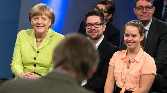 Bürgerdialog mit Bundeskanzlerin Angela Merkel