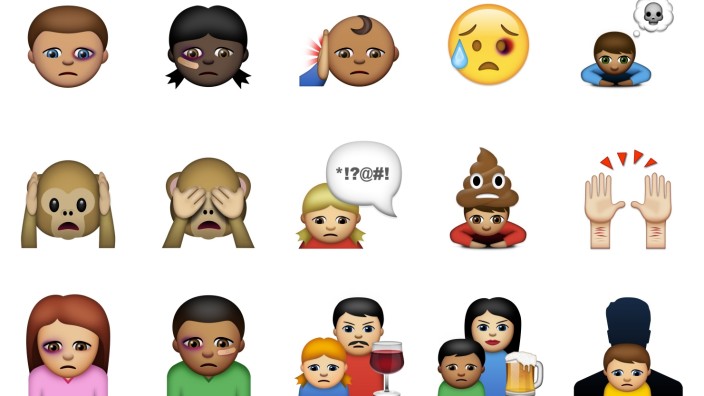 Abused Emojis sollen Kindern helfen, um über häusliche Gewalt zu reden.