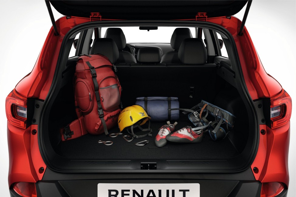 Der Kofferraum des neuen Renault Kadjar.