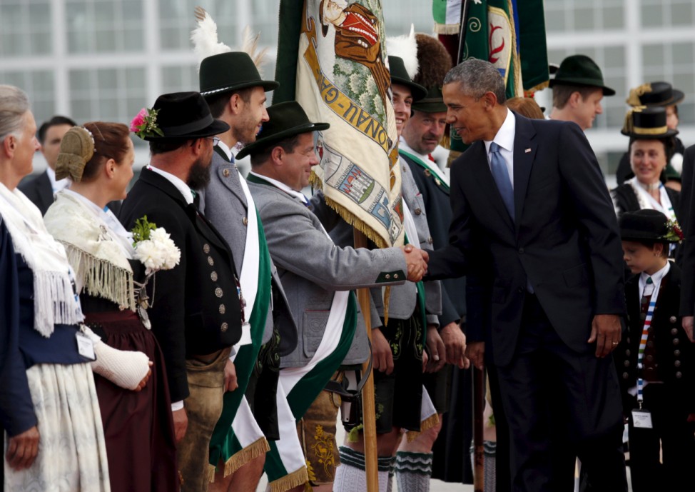 Obama visits Germany for the G7 Summit