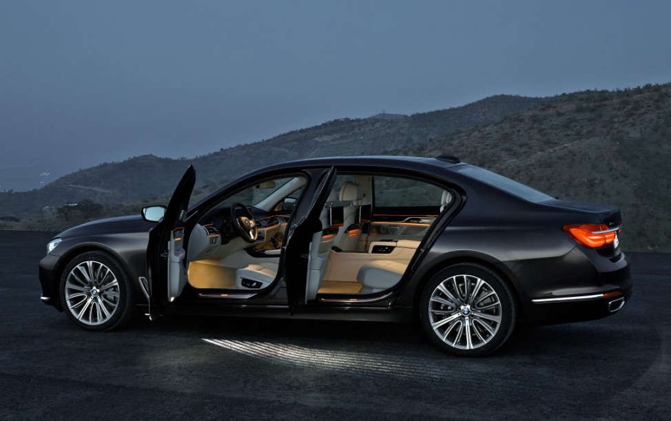Der BMW 7er Modell 2015.