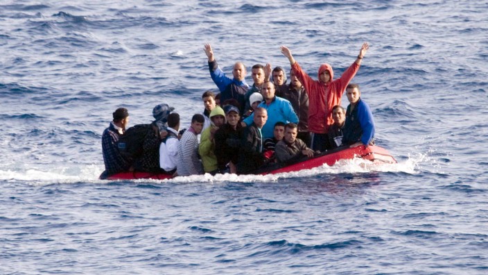 Bootsflüchtlinge vor Australien