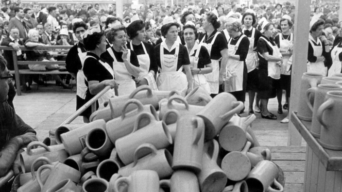 Oktoberfest in München, 1965