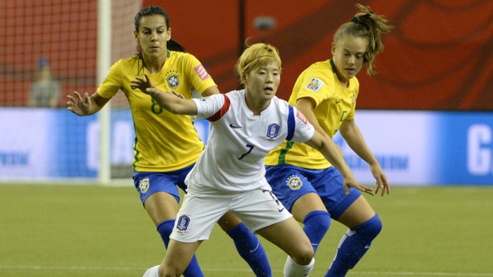 Soccer: Women's World Cup-Brazil at Korea Republic