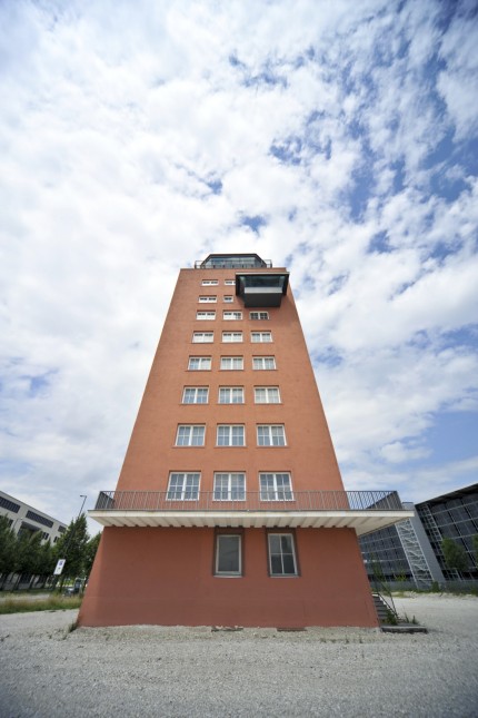 Tower des ehemaligen Flughafens München-Riem, 2010