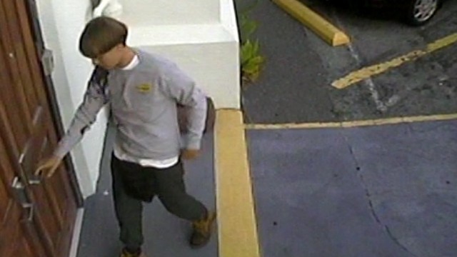 CCTV video still image shows a suspect police are searching for in connection with the shooting of several people at a church in Charleston