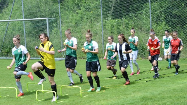 B-Juniorinnen TRaining FC ForsternMarion Reiser