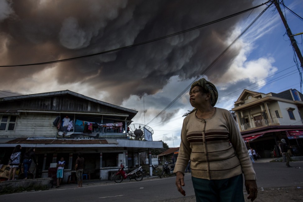 BESTPIX Locals Fear The Worst As Mt Sinabung Eruptions Continue