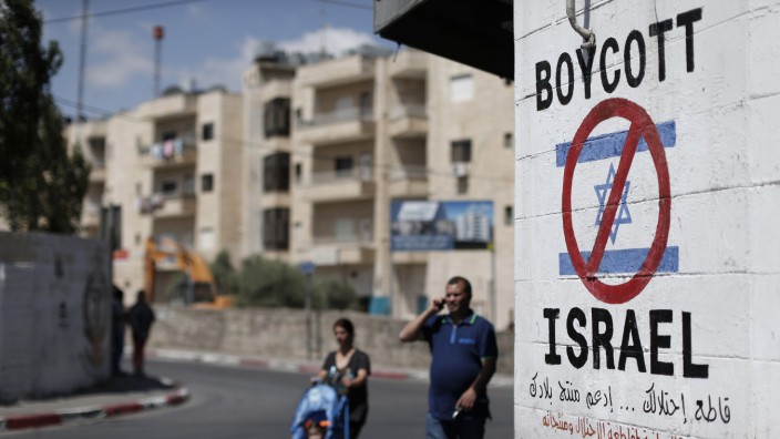 Boykott-Aufruf gegen israelische Produkte in Bethlehem