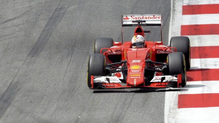 Formel 1: Sebastian Vettel beim Formel-1-Rennen im österreichischen Spielberg.