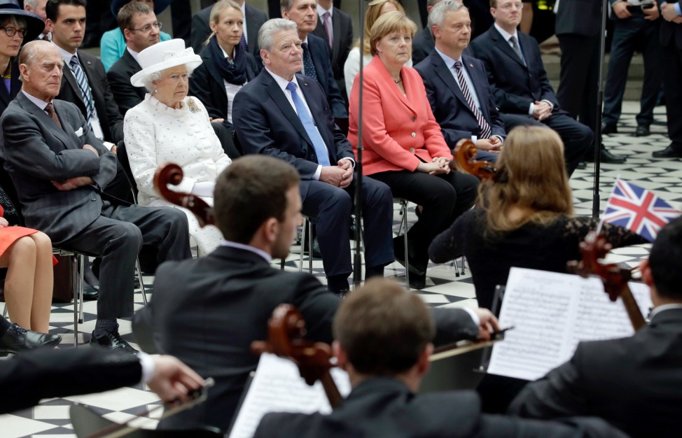 Britische Queen besucht Deutschland
